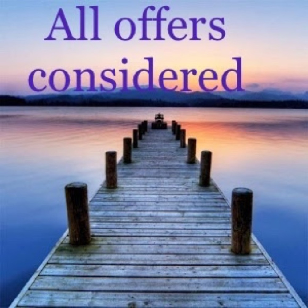 All reasonable offers accepted.